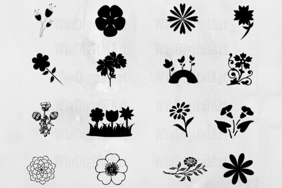 Flowers 2 Graphics: A Designer's Review for Modern Illustrations