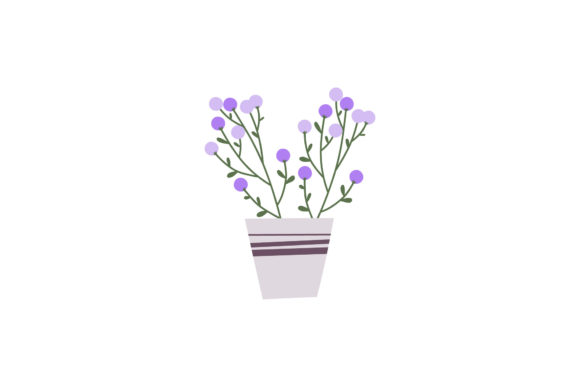 Flowers Pot Nature Summer: A Fresh Graphic Design Asset