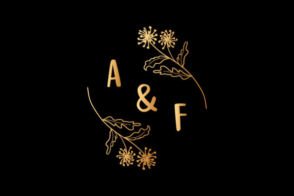 Monograms Flowers Elegant: Graphics & Illustrations for Handmade Success